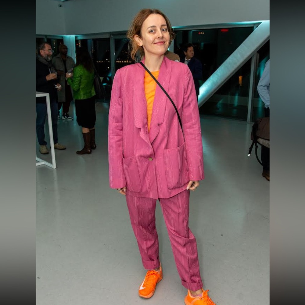 Rachel Comey pink suit - wood grain - Picture 2 of 5